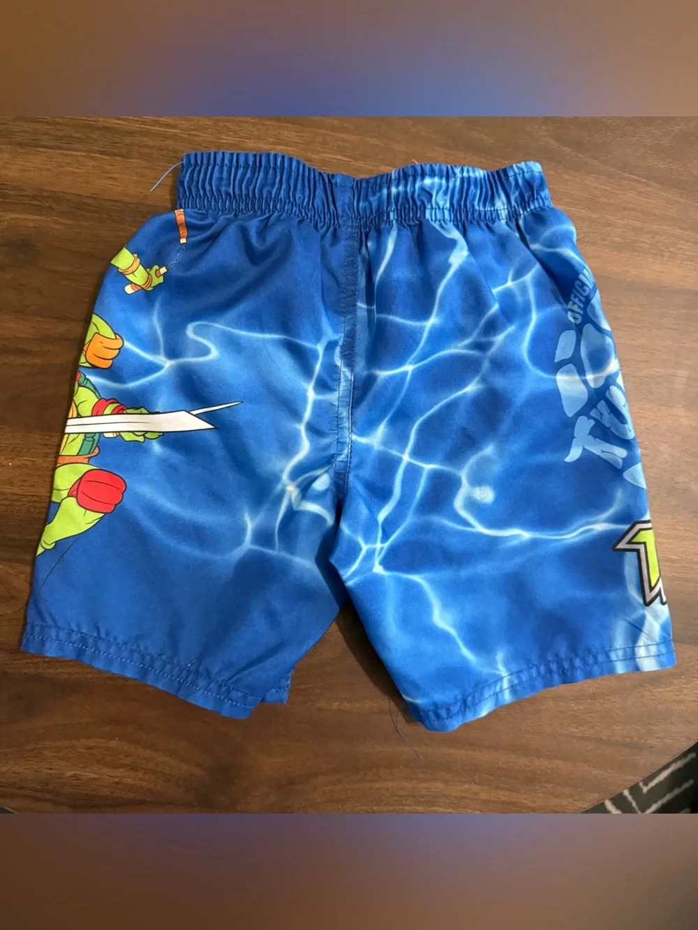 Baby boy teenage mutant ninja turtles swim trunks